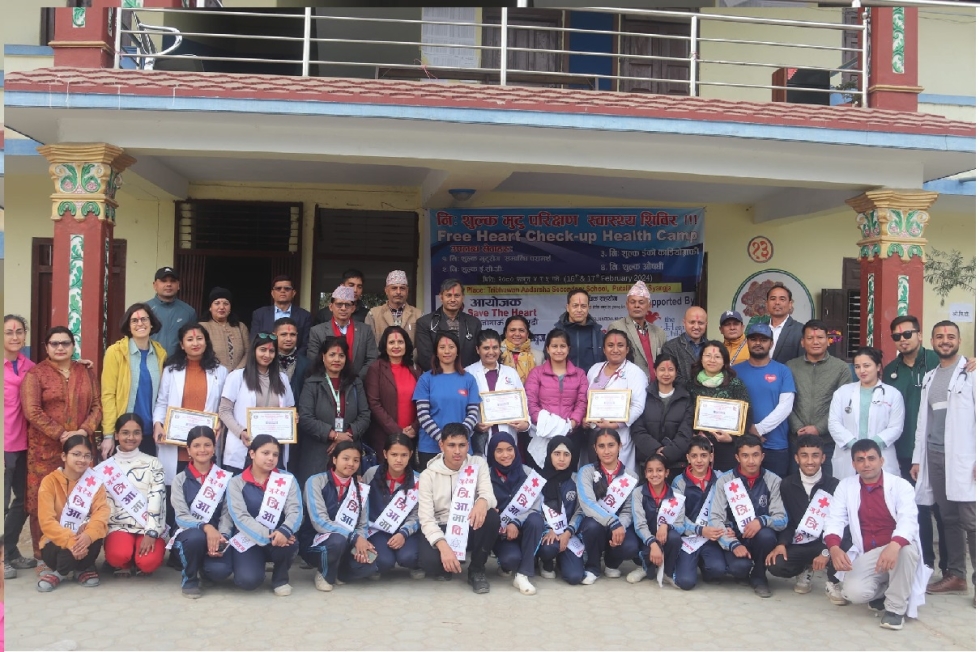 Free Heart Health Check up Camp in Putalibazaar, Syangja